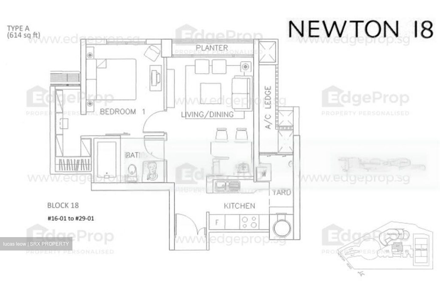 Newton 18 (D11), Apartment #461803681